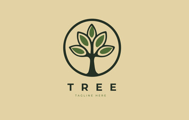 tree logo concept 