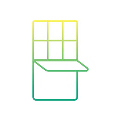 Chocolate vector icon