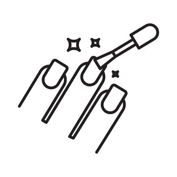 recommend clip art: Manicure Icon Perfect for Nail Care and Beauty Treatments