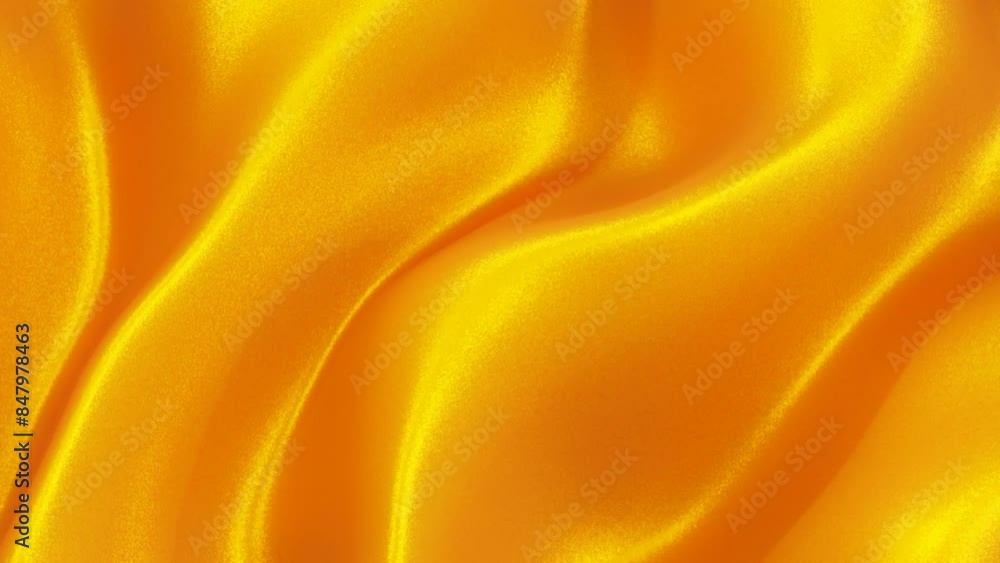 Poster yellow shiny glitter loop animated background