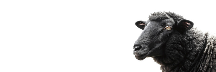 A black sheep. Uniqueness concept