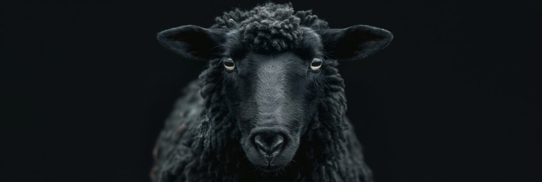 A black sheep. Uniqueness concept