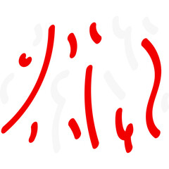 Indonesian Confetti Decoration