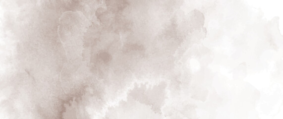 Vector watercolor art background with old paper texture for cards, poster, flyer. Hand drawn beige abstract vector illustration for background. Grunge template for design. Empty blank.
