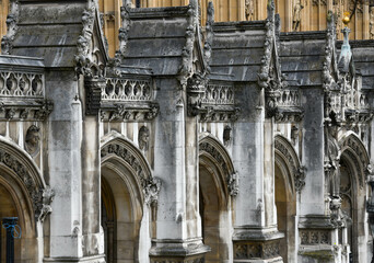 View at the Big Ben on London in England