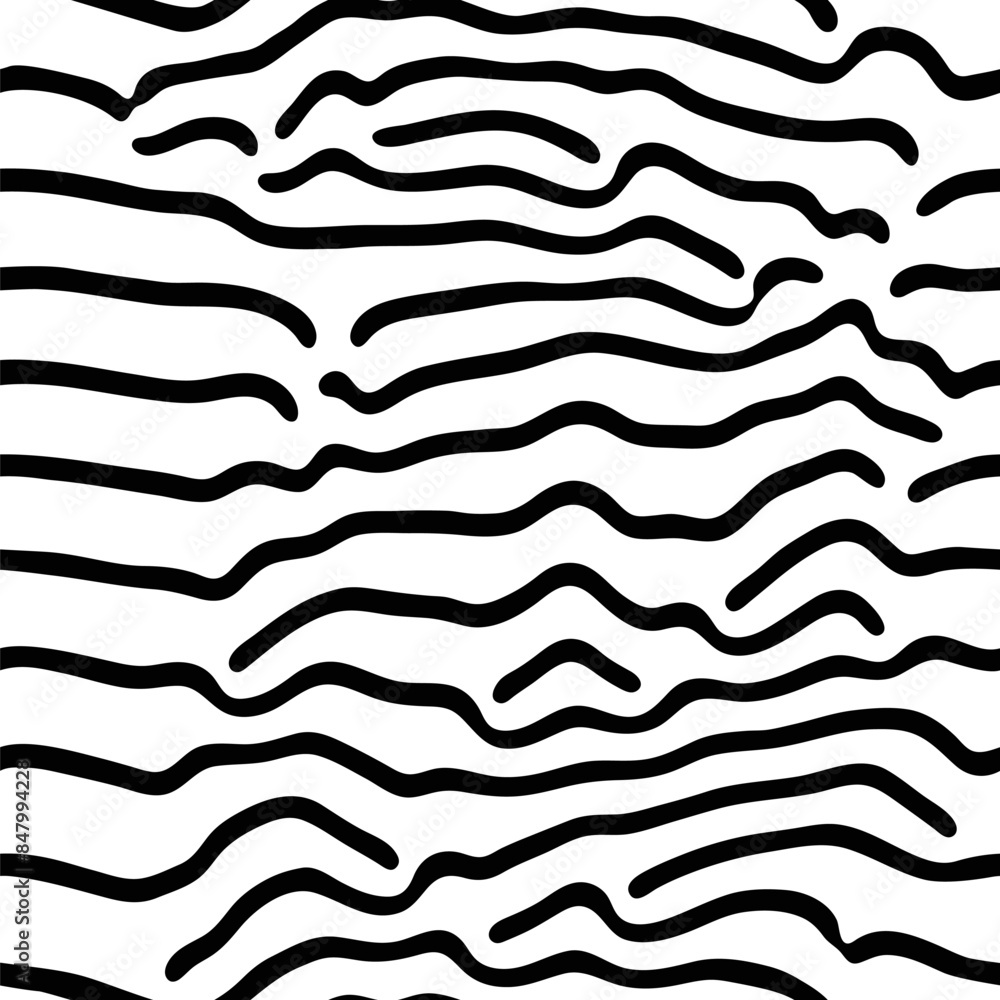 Poster Abstract background of vector organic irregular lines maze pattern