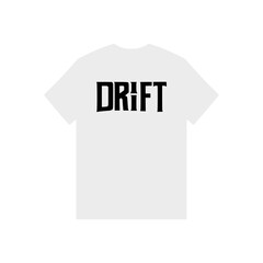 drift text tshirt fashion sticker vector illustration template design © katsumatakun