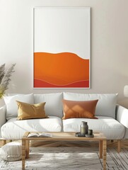 Living Room Wall Art Mock Up