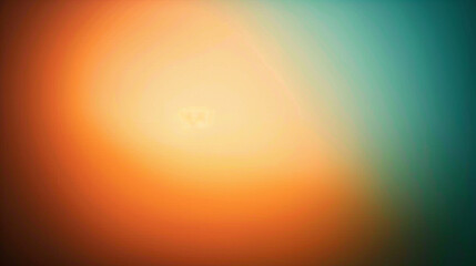 Orange and Cyan gradient background. PowerPoint and Business background