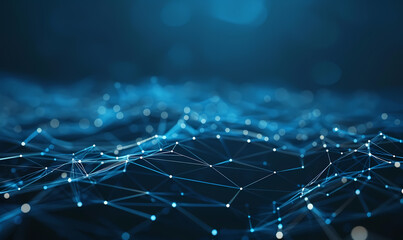 Obraz premium abstract blue background