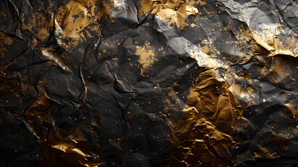 Obraz premium black gold paper background for poster idcard corporat print