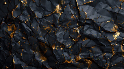 Obraz premium black gold paper background for poster idcard corporat print