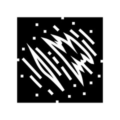 abrasions household injury accident glyph icon vector. abrasions household injury accident sign. isolated symbol illustration