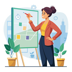 person with a clipboard