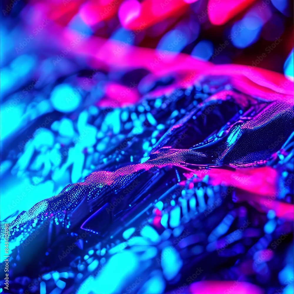 Poster neon gradient design design using vibrant neon gradients for a
