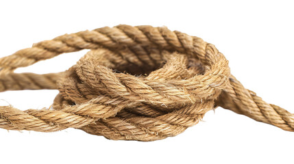 Fototapeta premium Rope On A Transparent Background