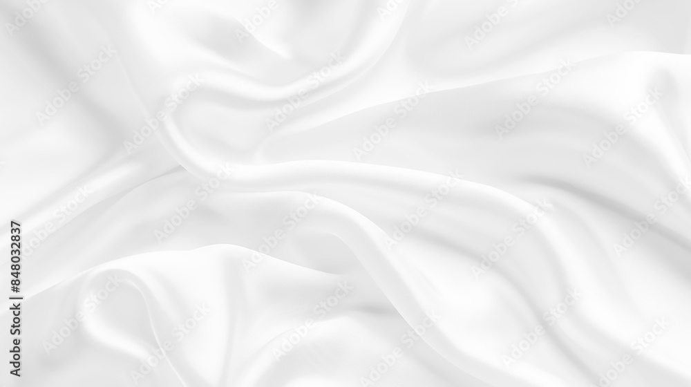 Poster abstract white paper wave background. white wave curve lines banner background design. white wave mo
