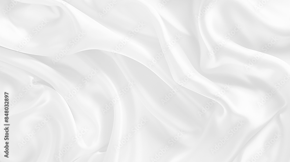 Poster abstract white paper wave background. white wave curve lines banner background design. white wave mo