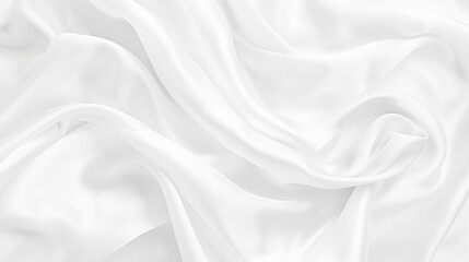 Naklejka premium Abstract white paper wave background. White wave curve lines banner background design. White wave modern abstract background design. Space style. white background.