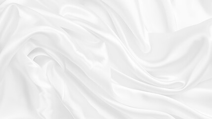 Obraz premium Abstract white paper wave background. White wave curve lines banner background design. White wave modern abstract background design. Space style. white background.
