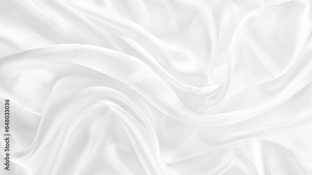 Poster abstract white paper wave background. white wave curve lines banner background design. white wave mo