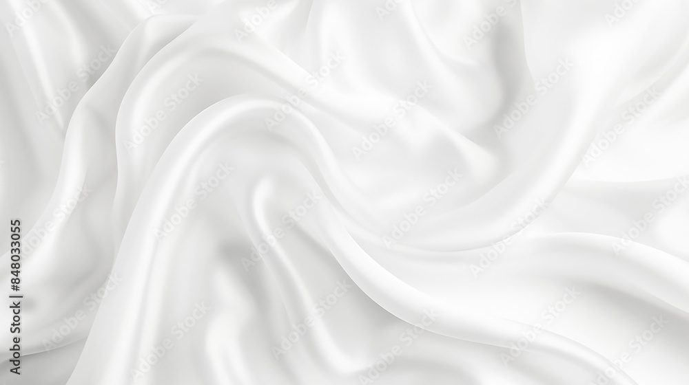 Poster abstract white paper wave background. white wave curve lines banner background design. white wave mo