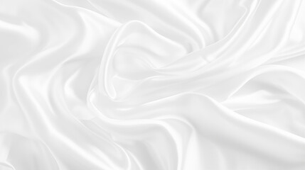 Obraz premium Abstract white paper wave background. White wave curve lines banner background design. White wave modern abstract background design. Space style. white background.