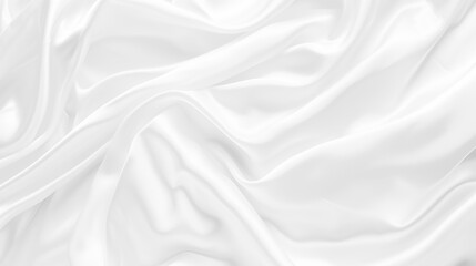 Obraz premium Abstract white paper wave background. White wave curve lines banner background design. White wave modern abstract background design. Space style. white background.