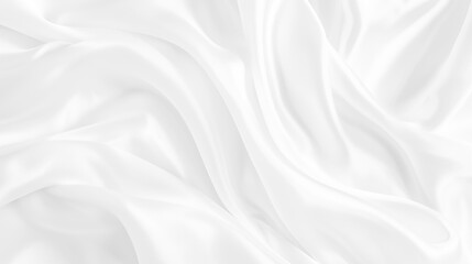 Obraz premium Abstract white paper wave background. White wave curve lines banner background design. White wave modern abstract background design. Space style. white background.