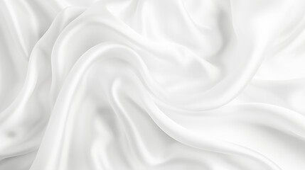 Fototapeta premium Abstract white paper wave background. White wave curve lines banner background design. White wave modern abstract background design. Space style. white background.