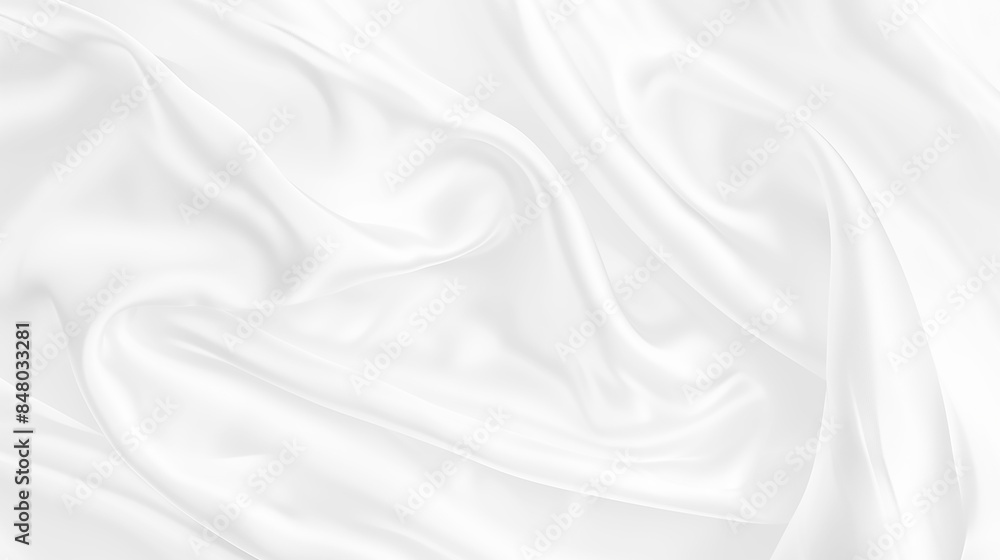 Poster abstract white paper wave background. white wave curve lines banner background design. white wave mo