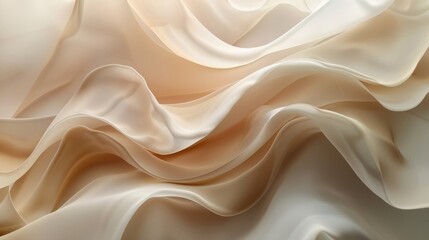 Obraz premium Abstract silk fabric with smooth folds