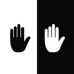 Touch icon vector logo design template