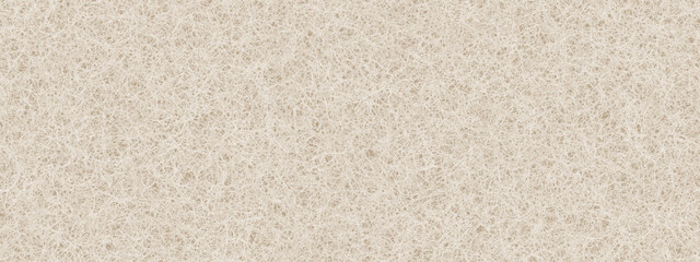 Ecru felt carpet made from tangled sheep hair as a seamless pattern. Felted wool carpet. Abstract vector bg with hairball texture.