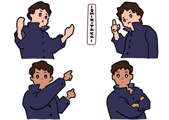 無表情な意識高い系男性たち