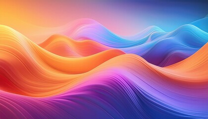 Harmonic Hues: Dynamic Gradient Effect