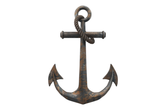 Anchor isolated on transparent back ground