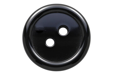 Button isolated on transparent background
