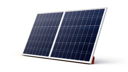 a solar panel isolated on white background 