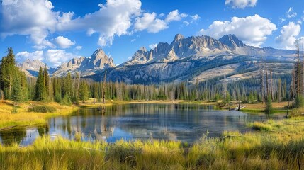 mountains stock photo