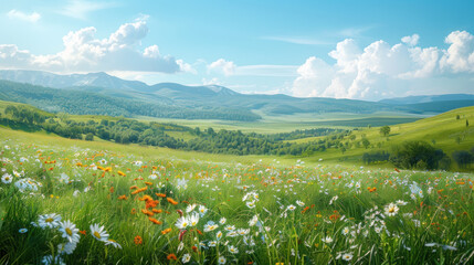 Fototapeta premium Idyllic Country Charm