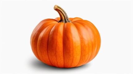 Obraz premium Pumpkin on transparent or white background, 