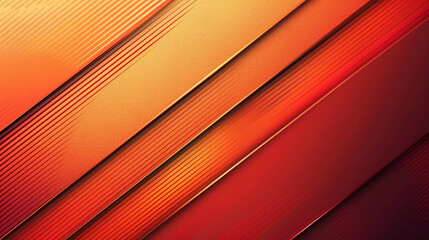 Obraz premium Orange and Cherry red with templates metal texture soft lines tech gradient abstract diagonal background 