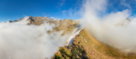 Landscape in the Allgäu Mountains - Oytal Vellay - Oberstdorf - Bavaria - Germany - Europe