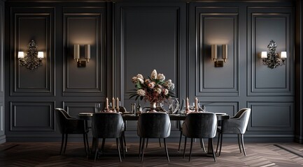 Elegant Dining Room Decor: Captivating Spaces for Stylish Dining Experiences