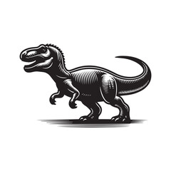 dinosaur vector art graphic