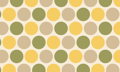 Geometric pattern with circles