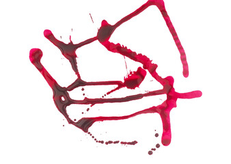 Water color Isolated on A Transparent Background