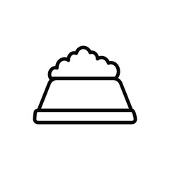 dog food icon vector design template simple and clean