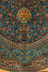 Oriental Persian Carpet Texture Background backdrop pattern. Oriental Persian Asian Carpets Background. east decor, oriental decoration backdrop, background